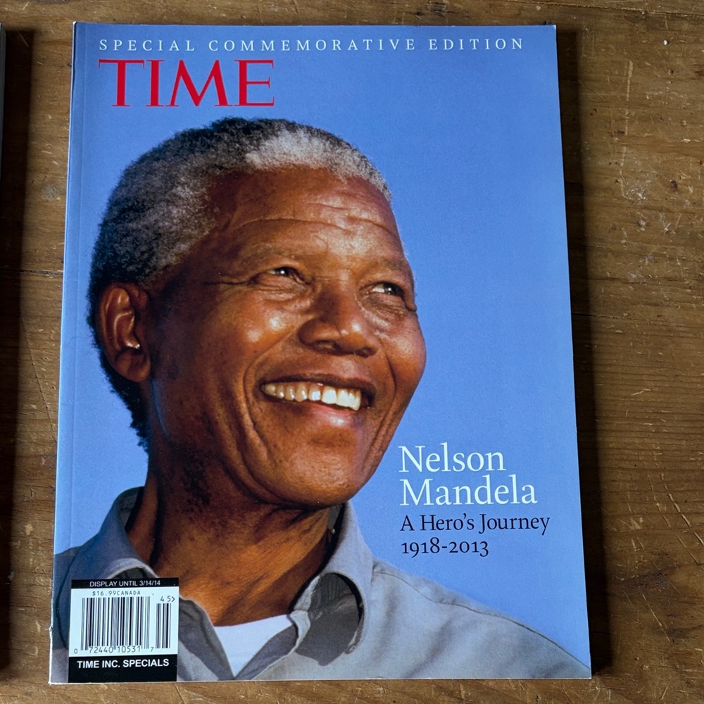 Special Commemorative Edition from Time Magazine of Nelson Mandela